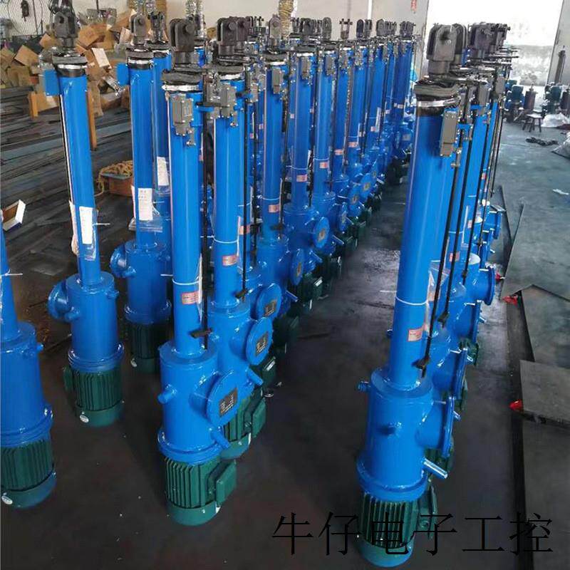 动作灵敏 运行平稳分体式电液推杆 dytf1000-/110分体式电液推杆