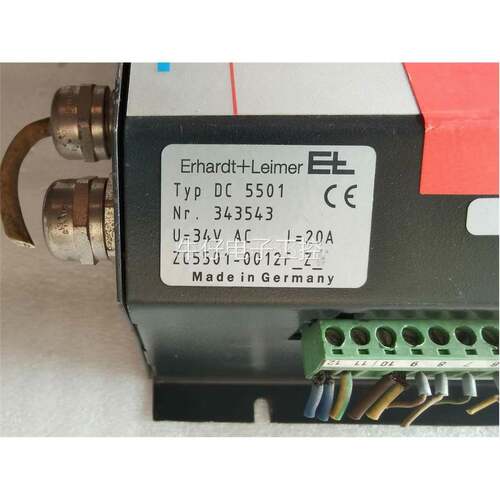 Erhardt+Leime莱默尔E+L控制器DGXQCr 50 1原装现5货DC5501议价