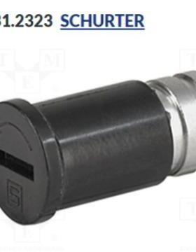 0031.2323适配器; 圆柱形保险丝; 5x20mm; 16A