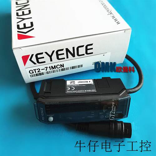 基恩士位移传感器GT2-71MCN GT2-71MCP数字接触感应放大器