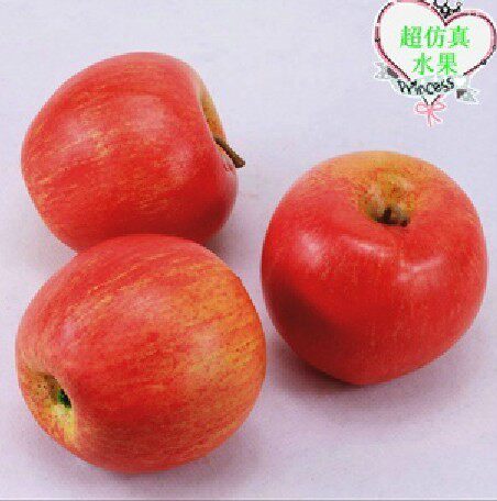 主题摄影道具/热卖道具/红苹果/仿真水果 1.5元一个