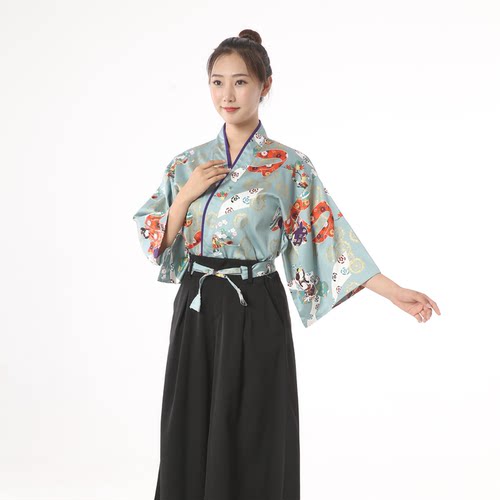 日料店寿司和服迎宾套装