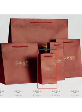 giuseppe giusti定制礼品袋（双logo随机安排）