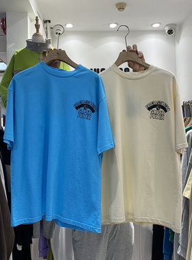 东大门纯棉短袖t恤女韩版宽松大码休闲小字母半袖上衣打底衫春夏