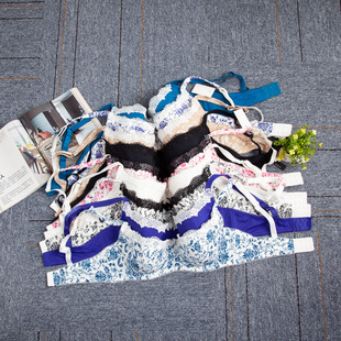 欧美大码内衣薄棉杯聚拢收拢大罩杯文胸外贸胸罩（70-85BCDEFGH）