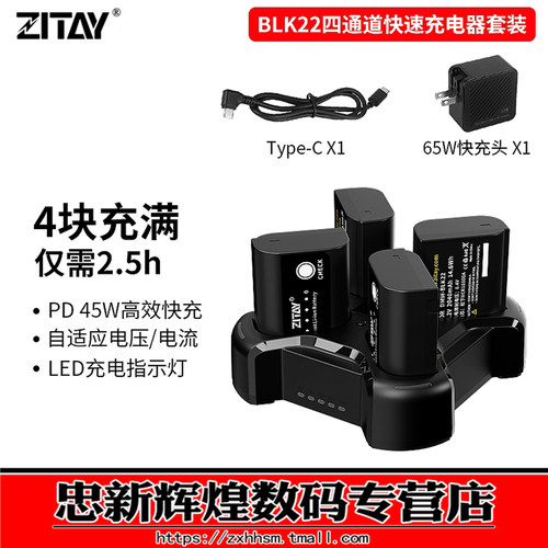 希铁DMW-BLK22充电器GH6/S1II