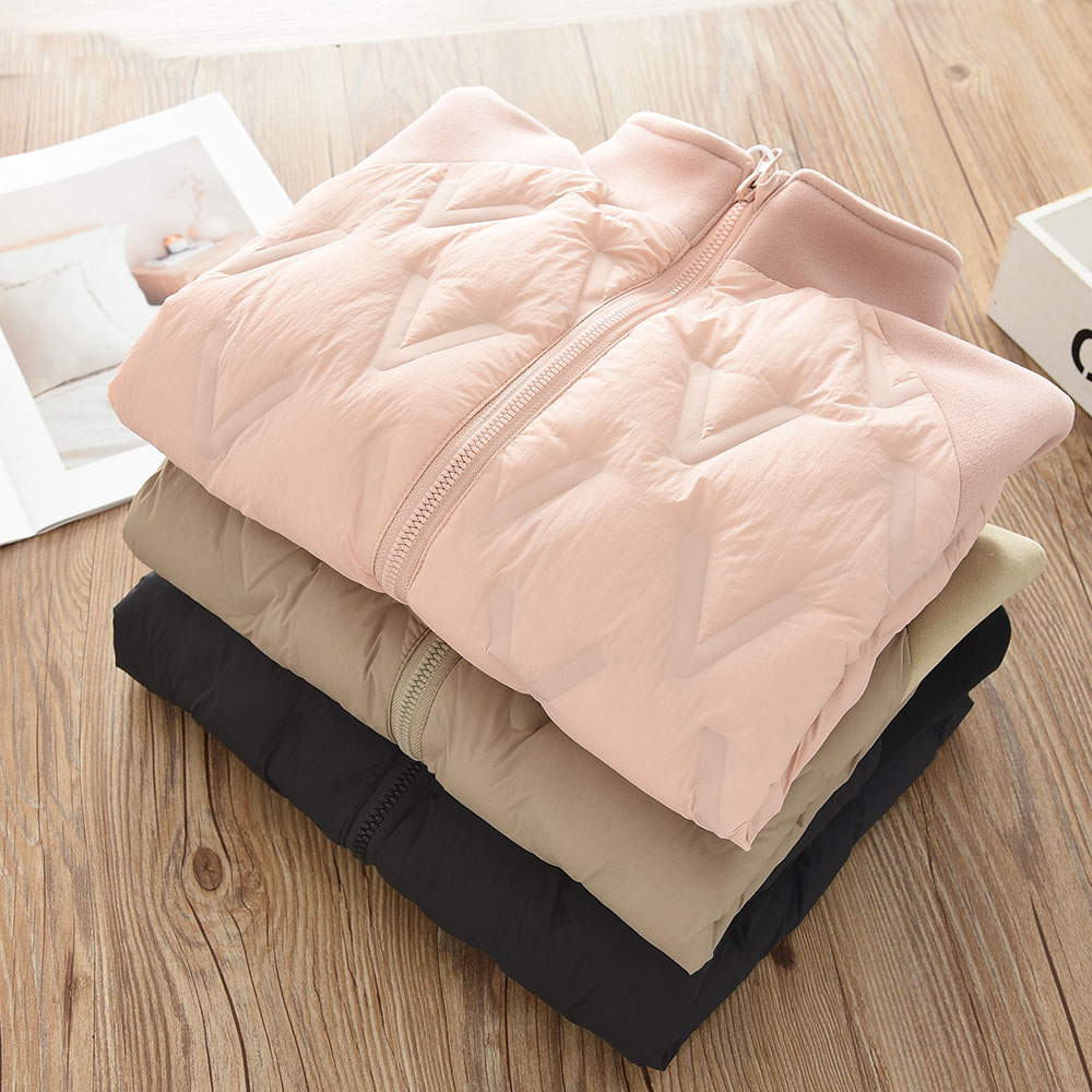 韩国童装女童轻薄款羽绒服