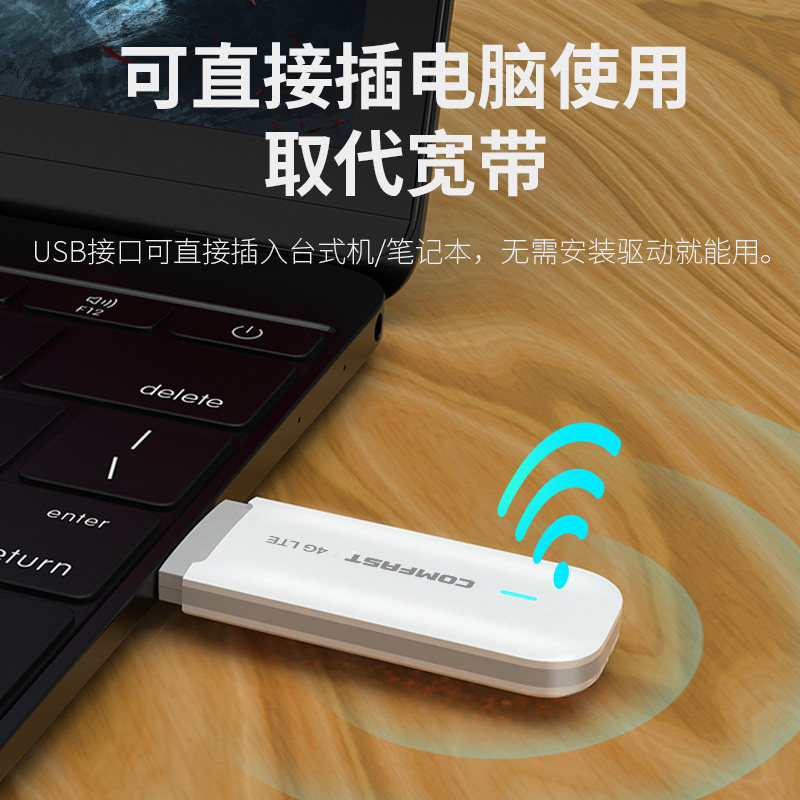插卡版随身wifi无线移动4G高速网络全国通用流量上网卡联通电信usb便携式家用车载宽带路由器短租热点CF-EU03