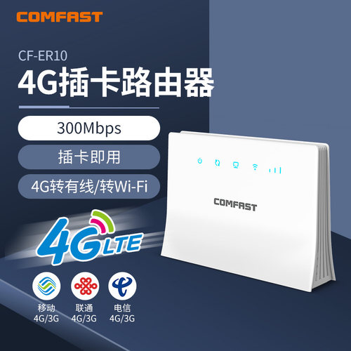 全网通 4G转有线/转WiFi