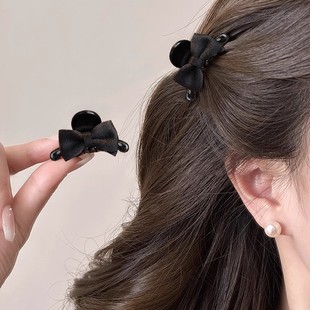 精致蝴蝶结迷你小抓夹女2025新款高级感侧边夹刘海夹子上班族发饰