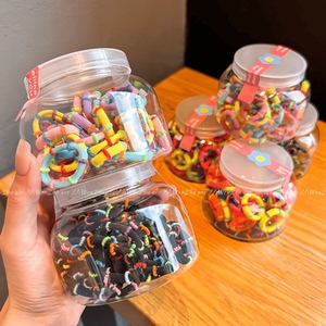 儿童扎头发橡皮筋女不伤发宝宝头绳发圈高弹力扎马尾头饰发绳皮套