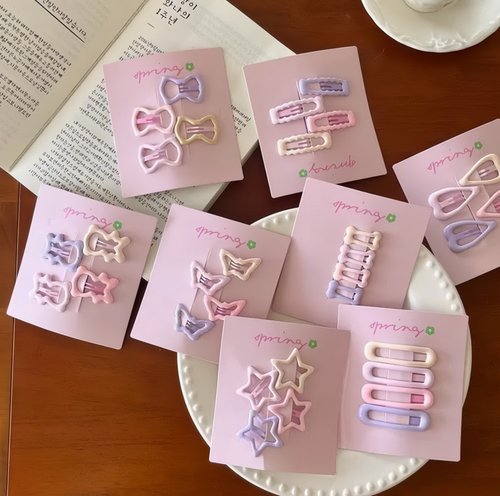 星星发夹可爱刘海夹前额边夹女侧边碎发夹小夹子发饰bb夹儿童发饰