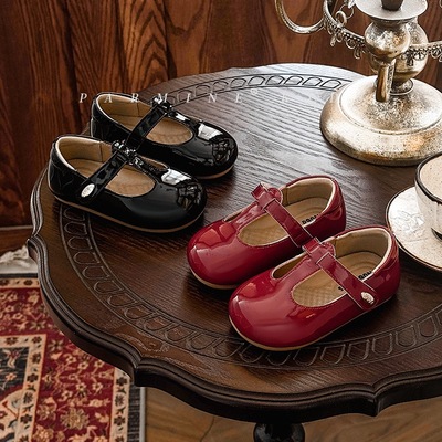 sheemma女婴欧美风芭蕾平底鞋