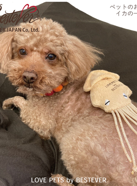 bestever宠物发声玩具鱿鱼干逗乐解压磨牙