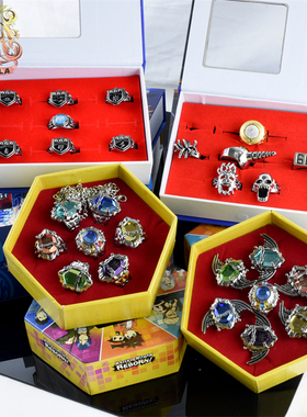 家庭教师reborn戒指彭格列大空初代六道骸地狱之眼弗兰指环套装