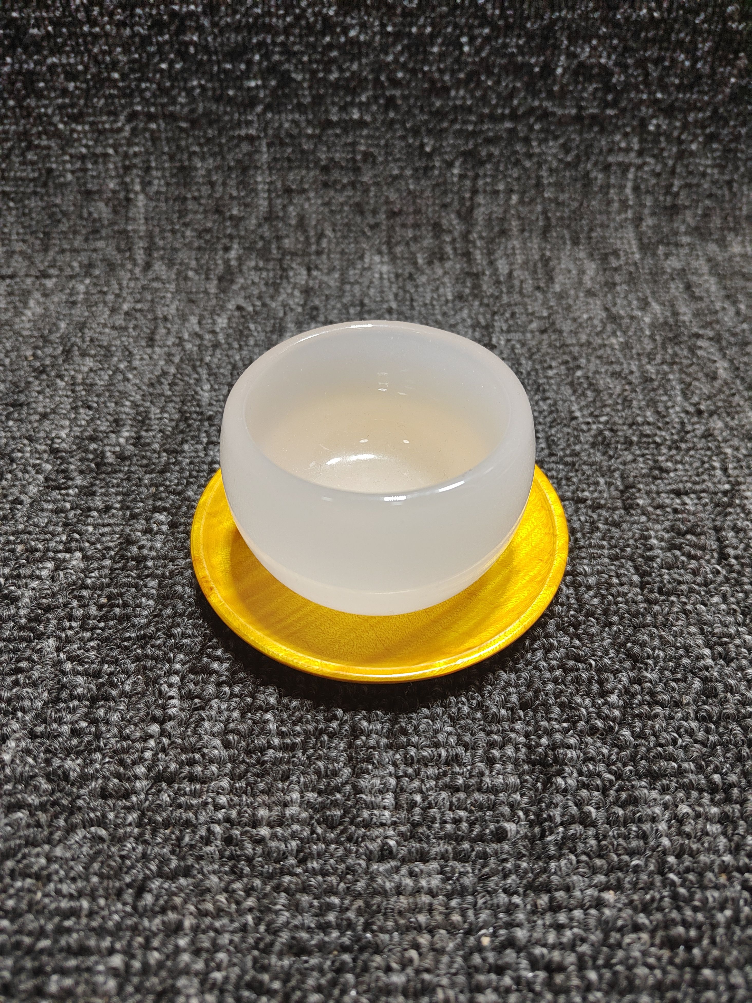 金丝楠木茶杯垫实木杯垫杯托茶配工具功夫茶具小盘子品茗装饰木垫