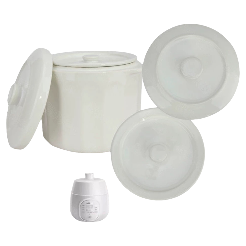 苏泊尔BB02电炖锅0.9L配件 辅食煮粥锅 小炖盅内胆盖子 陶瓷