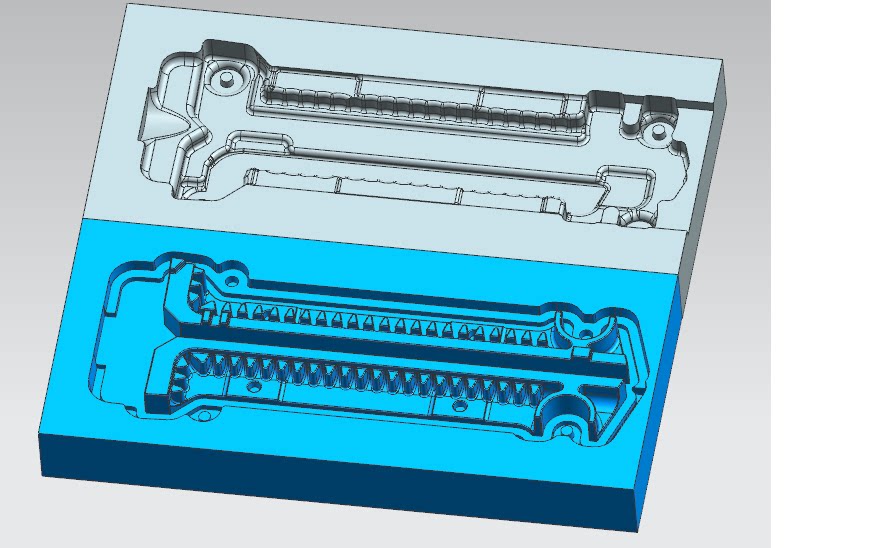 覆膜砂模具设计树脂砂铸造模具热芯盒模具设计三维造型画图分模
