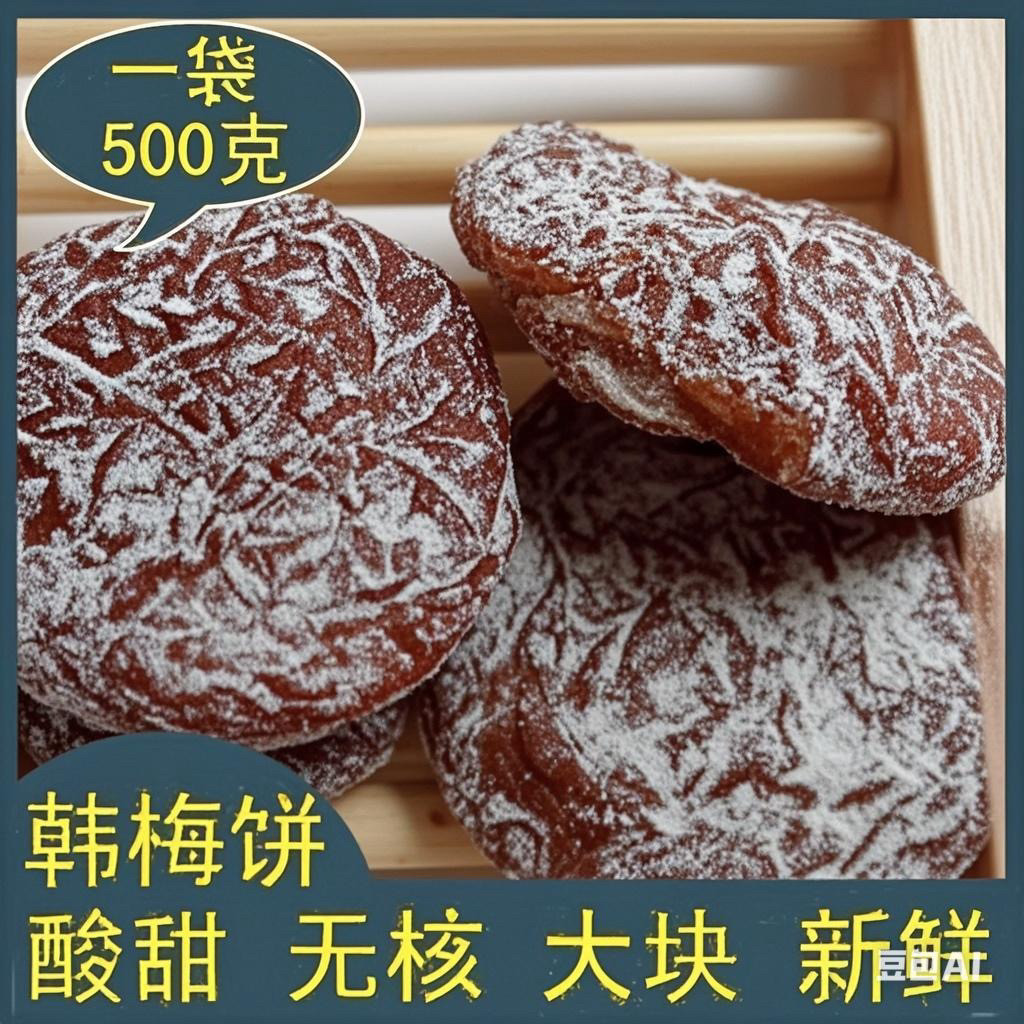 酸甜梅饼酸梅干话梅干休闲办公零食陈皮日式无核蜜饯果脯批发