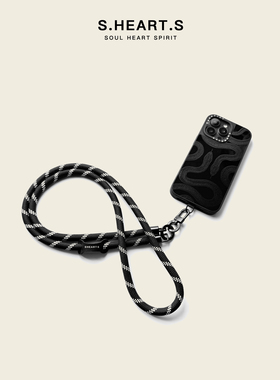 SHEARTS高端耐用加粗肩带长款可斜挎式外出挂脖防丢百搭手机挂绳