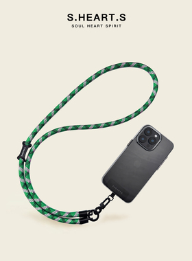 SHEARTS高端手机挂绳长款斜挎可背户外登山挂脖防丢背式耐用男女