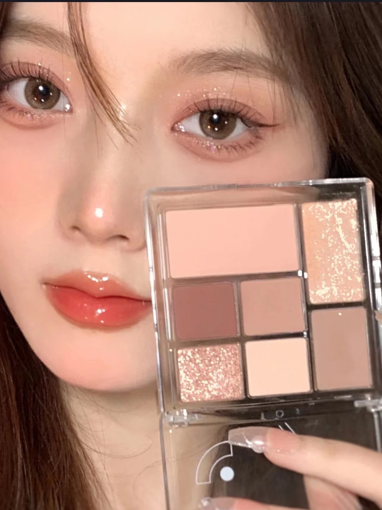 七色眼影盘lijieyou大地色秋冬色系彩妆品牌不卡粉防水防汗