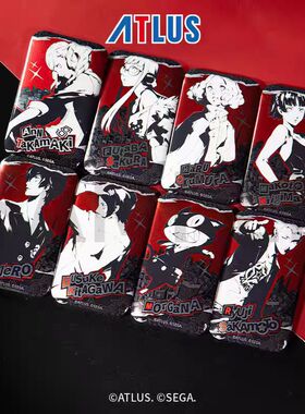 正版女神异闻录5皇家版 A款马口铁徽章盲盒收藏卡周边盲盒