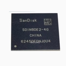 SDIN8DE2-4G 汽车电脑板存储器芯片4G BGA