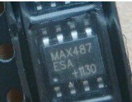MAX487ESA 汽车电脑板 接收器,收发器-接口芯片 通讯IC芯片全新