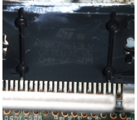 汽车音响功放集成 TDA75613LV  现货 可直拍