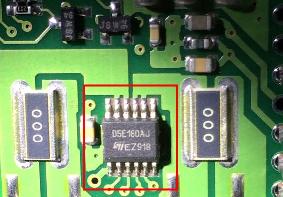 D5E160AJ 标志车身BCM电脑板小灯驱动芯片 全新原装