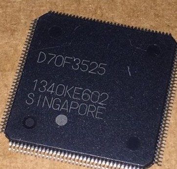 D70F3525 汽车仪表电脑板CPU芯片 UPD70F3525 全新空白