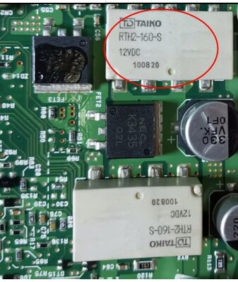 RTH2-160-S ACTH6B2 汽车电脑板控制电机10脚继电器