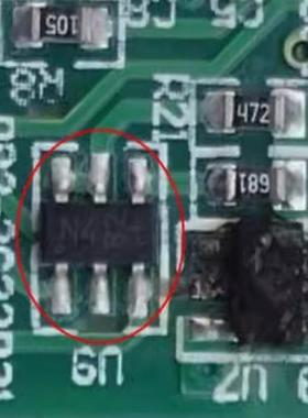 N4 N4t N4 t 奔驰221鼓风机电脑板贴片6脚管 全新 BC817DPN 进口