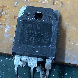 60N60FD1 重卡汽车转换器场效应三极管拆机测试好