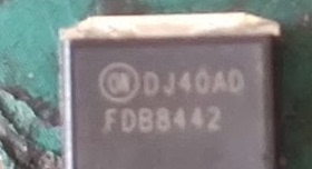 FDB8442 N沟道 TO-263 40V 80A 汽车电脑板场效应三极管