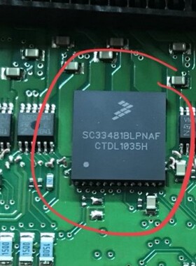 SC33481BLPNAF 汽车电脑板易损转向灯IC芯片模块QFN全新进口原装