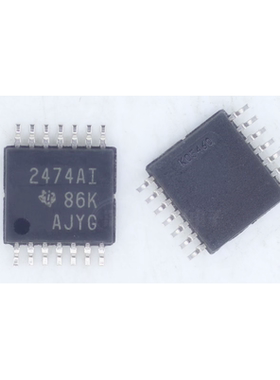 2474AI 汽车电脑板运算放大器芯片 贴片密脚14脚
