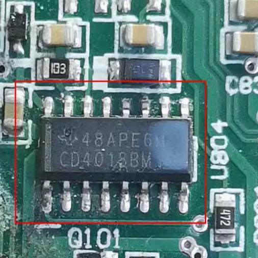 CD4018BM 汽车电脑板逻辑IC芯片SOP14脚