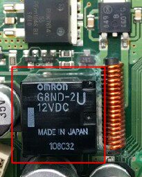 OMRON G8ND-2U 12VDC 双线圈 一开一闭 定触点共用