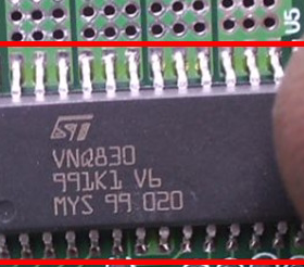 VNQ830 大众途安BCM电脑板转向灯控制芯片 进口  现货当天发