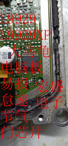 L9929 L9929XP 大乌龟电脑板易损怠速节气门芯片