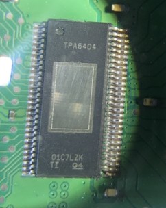 TPA6404 汽车级音频放大器芯片 HSSOP56 4-通道 85Wi