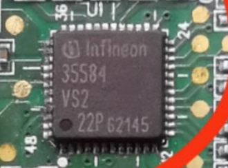35584VS2 TLF35584QVVS2 汽车电脑板电源稳压器IC芯片 QFN