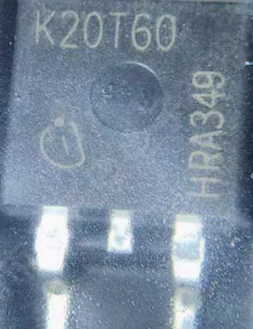 K20T60A 新能源控制器N沟道IGBT管MOS场效应三极管TO263贴片