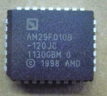 AM29F010B-120JC 汽车电脑板进口存储IC芯片 现货 可直拍