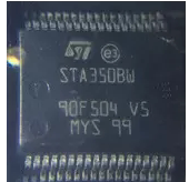 STA350BW STA3508W 立体声数字音频功放放大器