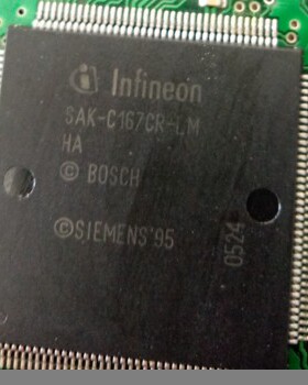 SAK-C167CR-LM HA 汽车发动机电脑板易损常用CPU 全新