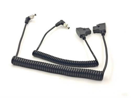 DTap转DC 弯头带锁 ATOMOS NINJA SHOGUN 监视器 V口电池供电线