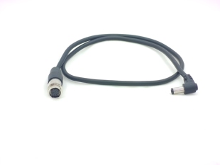 dc5525弯头转B4 2/3镜头适用于佳能富士通镜头连接线 B4镜头伺服